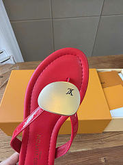 Kitlife Louis Vuitton 26SS Sandals Red - 5