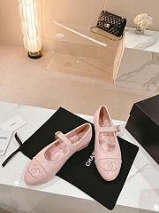 Kitlife Chanel Mary Janes Lambskin Pink Shoes - 6