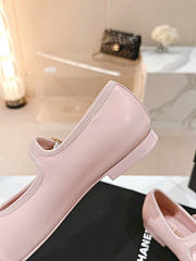 Kitlife Chanel Mary Janes Lambskin Pink Shoes - 2