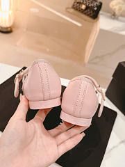 Kitlife Chanel Mary Janes Lambskin Pink Shoes - 4