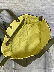 Kitlife Dior Medium Toujours Reversible Handbag Yellow & Green 28.5x19x21cm - 3