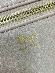 Kitlife Dior Medium Toujours Reversible Handbag White & Pink 28.5x19x21cm - 2