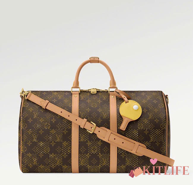 Kitlife Lousi Vuitton Keepall Bandoulière 50 Bag Perforated Monogram Canvas M29163 50x29x23cm - 1