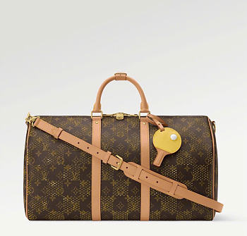 Kitlife Lousi Vuitton Keepall Bandoulière 50 Bag Perforated Monogram Canvas M29163 50x29x23cm