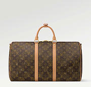 Kitlife Lousi Vuitton Keepall Bandoulière 50 Bag Perforated Monogram Canvas M29163 50x29x23cm - 5