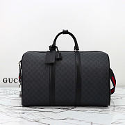 Kitlife Gucci GG Black Large Duffle Bag 792075 50x29x23cm - 1