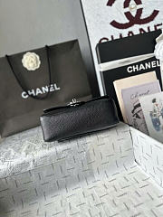 Kitlife Chanel Maxi Mini Flap Bag Black With Silver Hardware AS6573 13x20x6cm - 2