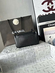 Kitlife Chanel Maxi Mini Flap Bag Black With Gold Hardware AS6573 13x20x6cm - 2