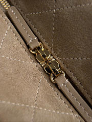 Kitlife Chanel 26A Beige Suede Chain Bag AS6406 15x32x8cm - 6