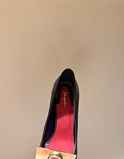 Kitlife Elsa Schiaparelli Heels Black Leather - 6