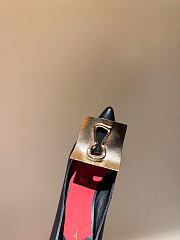 Kitlife Elsa Schiaparelli Heels Black Leather - 5
