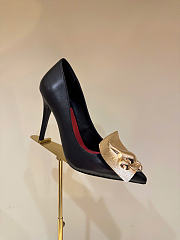 Kitlife Elsa Schiaparelli Heels Black Leather - 4