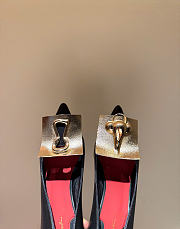 Kitlife Elsa Schiaparelli Heels Black Leather - 3