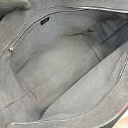Kitlife Gucci Positano Medium Tote Bag Black Canvas ‎875929 36x35x21.5cm  - 6