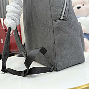 Kitlife Gucci Positano Large Backpack Black Canvas 875226 34x45x17cm  - 6