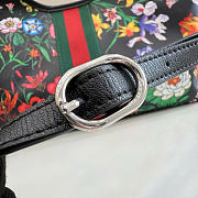 Kitlife Gucci Giglio Small Floral Tote Bag Black ‎860845 25x20x15cm  - 6