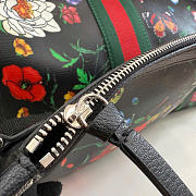 Kitlife Gucci Giglio Large Floral Tote Bag Black ‎853971 60x47x16cm  - 5