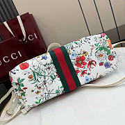 Kitlife Gucci Giglio Small Floral Tote Bag White ‎860845 25x20x15cm  - 4