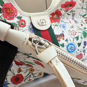 Kitlife Gucci Giglio Small Floral Tote Bag White ‎860845 25x20x15cm  - 5