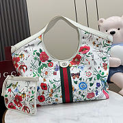 Kitlife Gucci Giglio Large Floral Tote Bag White 853971 60x47x16cm  - 1
