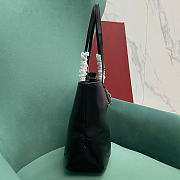 Kitlife Gucci Jackie Medium Tote Bag Black Leather ‎867015 45x28x12cm - 6