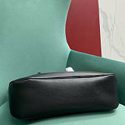 Kitlife Gucci Jackie Medium Tote Bag Black Leather ‎867015 45x28x12cm - 4