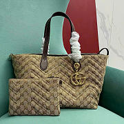 Kitlife Gucci GG Marmont Medium Tote Bag Beige 855279 30x23x18cm - 1