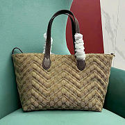 Kitlife Gucci GG Marmont Medium Tote Bag Beige 855279 30x23x18cm - 3