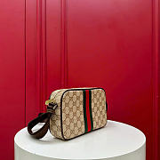 Kitlife Gucci GG Mini Bag With Web 876391 21.5x14x5cm  - 3