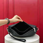 Kitlife Gucci Medium GG Crossbody Bag Black With Web A002KX 33x20x6cm - 3