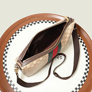 Kitlife Gucci Medium GG Crossbody Bag Beige With Web A002KX 33x20x6cm - 6