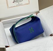 Kitlife Hermes Bride-a-Brac Case Blue 20x25cm - 1
