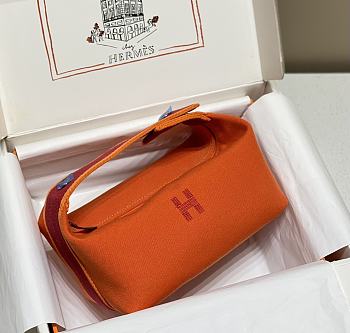 Kitlife Hermes Bride-a-Brac Case Orange 20x25cm 