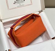 Kitlife Hermes Bride-a-Brac Case Orange 20x25cm  - 6