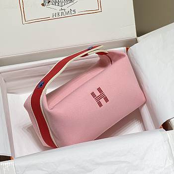 Kitlife Hermes Bride-a-Brac Case Pink 20x25cm