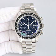 Kitlife Omega Speedmaster Moonwatch Watch Dark Blue 44mm - 1