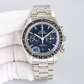 Kitlife Omega Speedmaster Moonwatch Watch Dark Blue 44mm