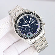 Kitlife Omega Speedmaster Moonwatch Watch Dark Blue 44mm - 3