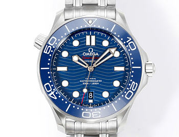 Kitlife Omega Seamaster Diver Watch Blue 42mm