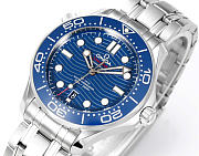 Kitlife Omega Seamaster Diver Watch Blue 42mm - 2