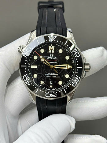 Kitlife Omega Seamaster James Bond Limited Watch Black 42mm 