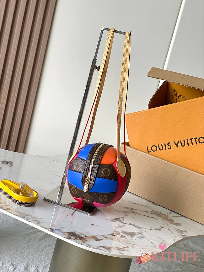 Kitlife Louis Vuitton Ace Bag Monogram Pop Brown & Multicolor M28938 26.5x26.5x26.5cm - 1