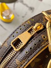 Kitlife Louis Vuitton Ping Pong Bag Brown Monogram & Yellow M29324 18x30x5.5cm - 4