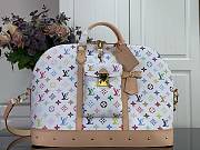 Kitlife Louis Vuitton x TM Alma Travel Bag White & Multocolor M27901 45x35x22cm - 1