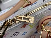 Kitlife Louis Vuitton x TM Alma Travel Bag White & Multocolor M27901 45x35x22cm - 5