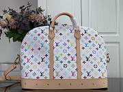 Kitlife Louis Vuitton x TM Alma Travel Bag White & Multocolor M27901 45x35x22cm - 3