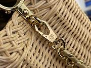 Kitlife Louis Vuitton Capucines Mini Handbag Natural M28544 14x21x8cm - 6