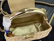 Kitlife Louis Vuitton Capucines Mini Handbag Natural M28544 14x21x8cm - 5