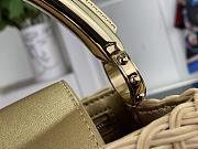 Kitlife Louis Vuitton Capucines Mini Handbag Natural M28544 14x21x8cm - 3