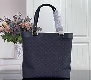 Kitlife Louis Vuitton Lucille Large Tote Bag Black 30×29×9cm - 6